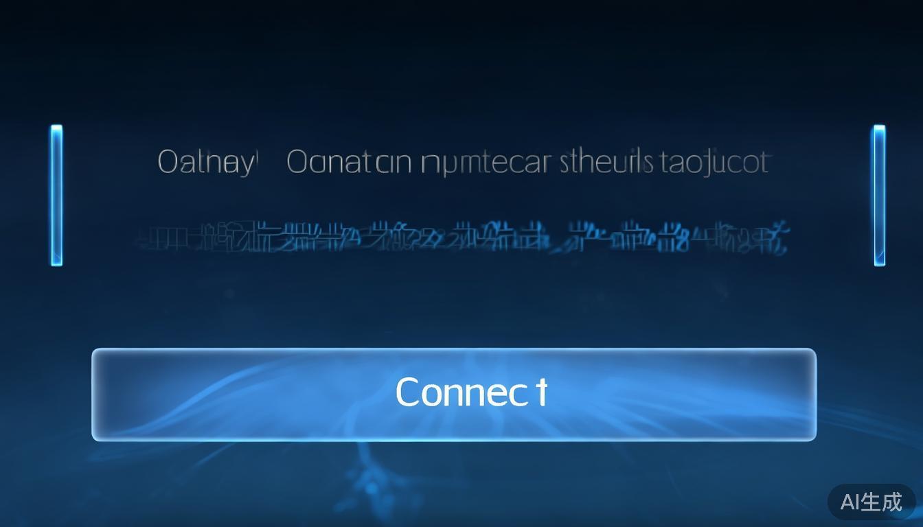 点击“连接”按钮，等待几秒钟，即可实现VPN连接。